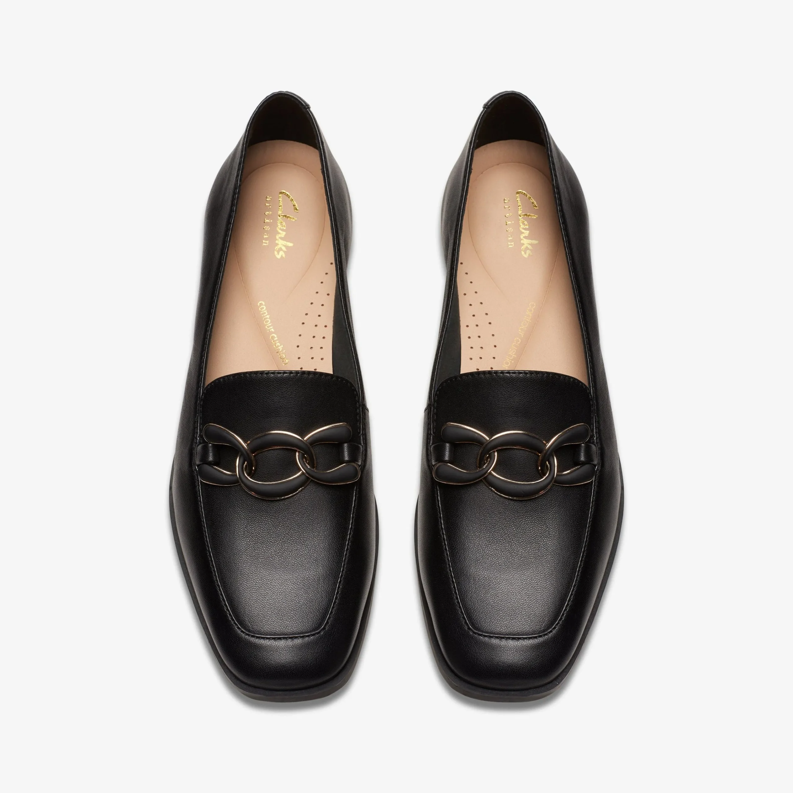 Clarks Sarafyna Rae Black Leather Best Sale