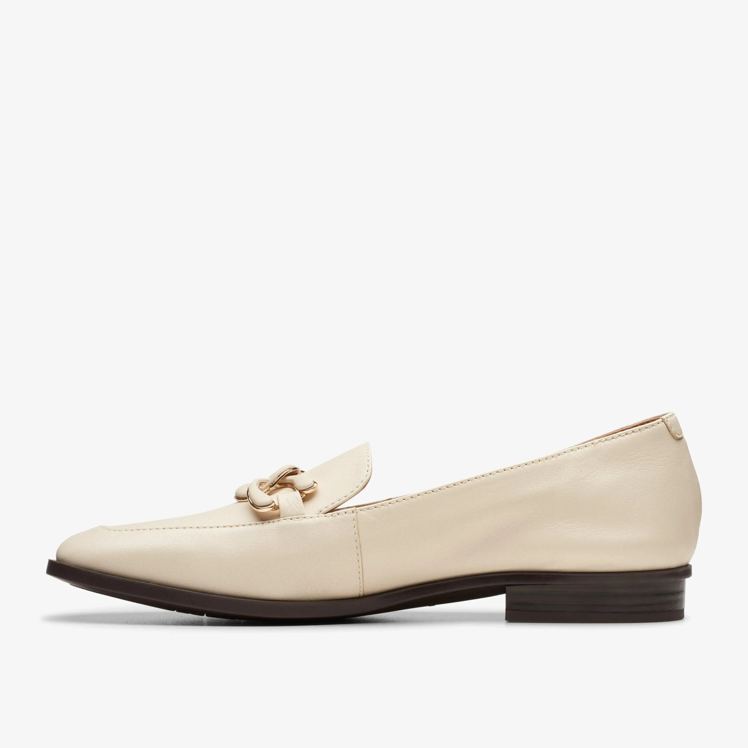 Clarks Sarafyna Rae Ivory Leather New