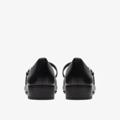 Clarks Seren 30 Buckle Black Leather Outlet