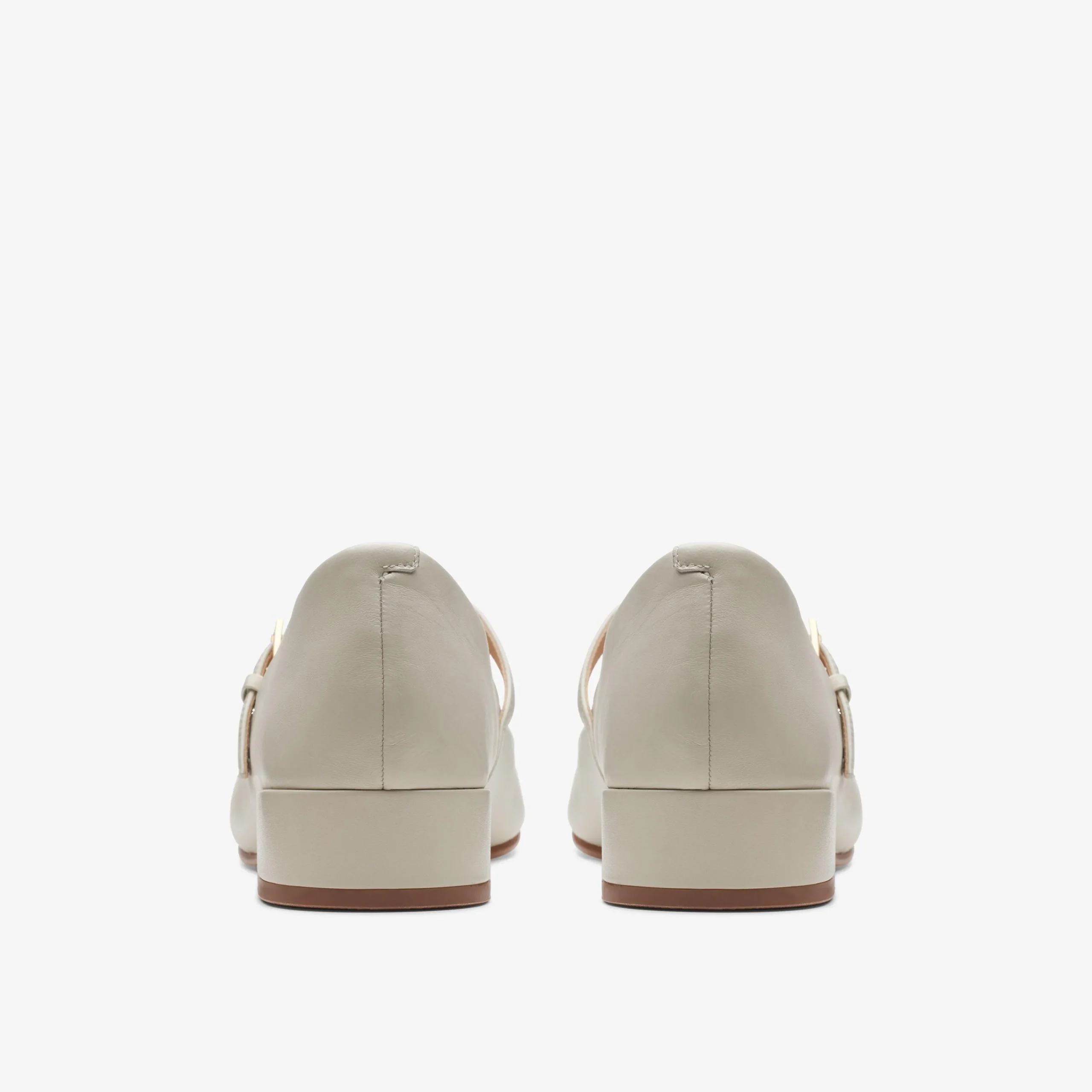 Clarks Seren 30 Buckle Ivory Leather Best Sale