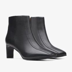 Clarks Seren 55 Top Black Leather New