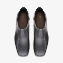 Clarks Seren 55 Top Black Leather New