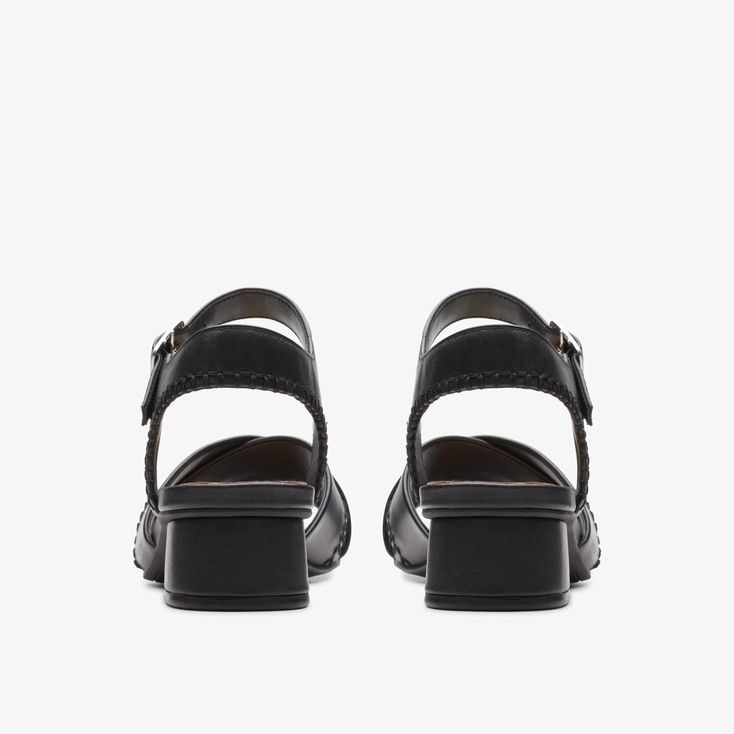 Clarks Serina 35 Cross Black Leather Hot