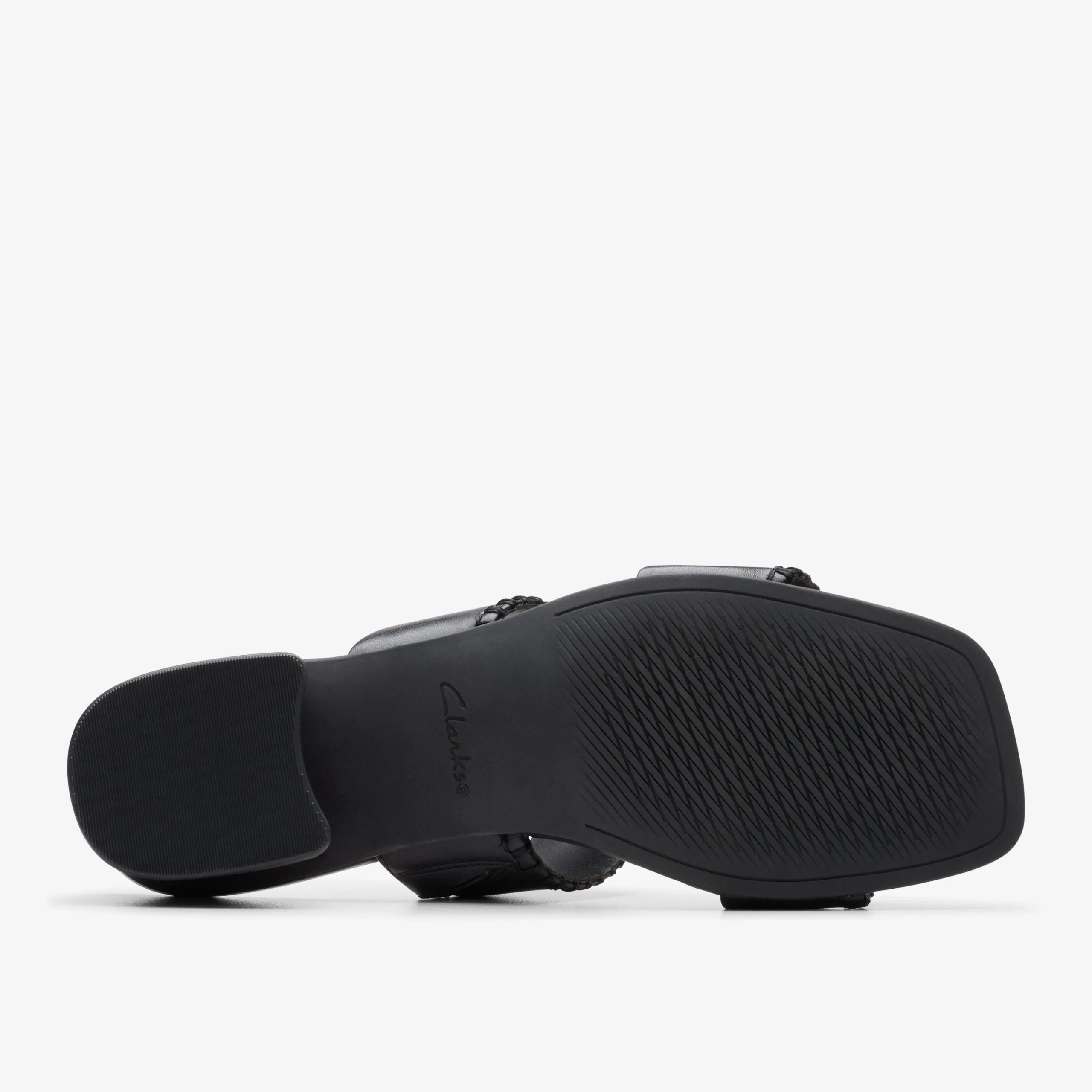 Clarks Serina 35 Mule Black Leather Sale