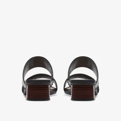 Clarks Serina 35 Mule Black Leather Sale