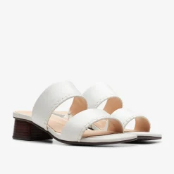 Clarks Serina 35 Mule Off White Leather Store