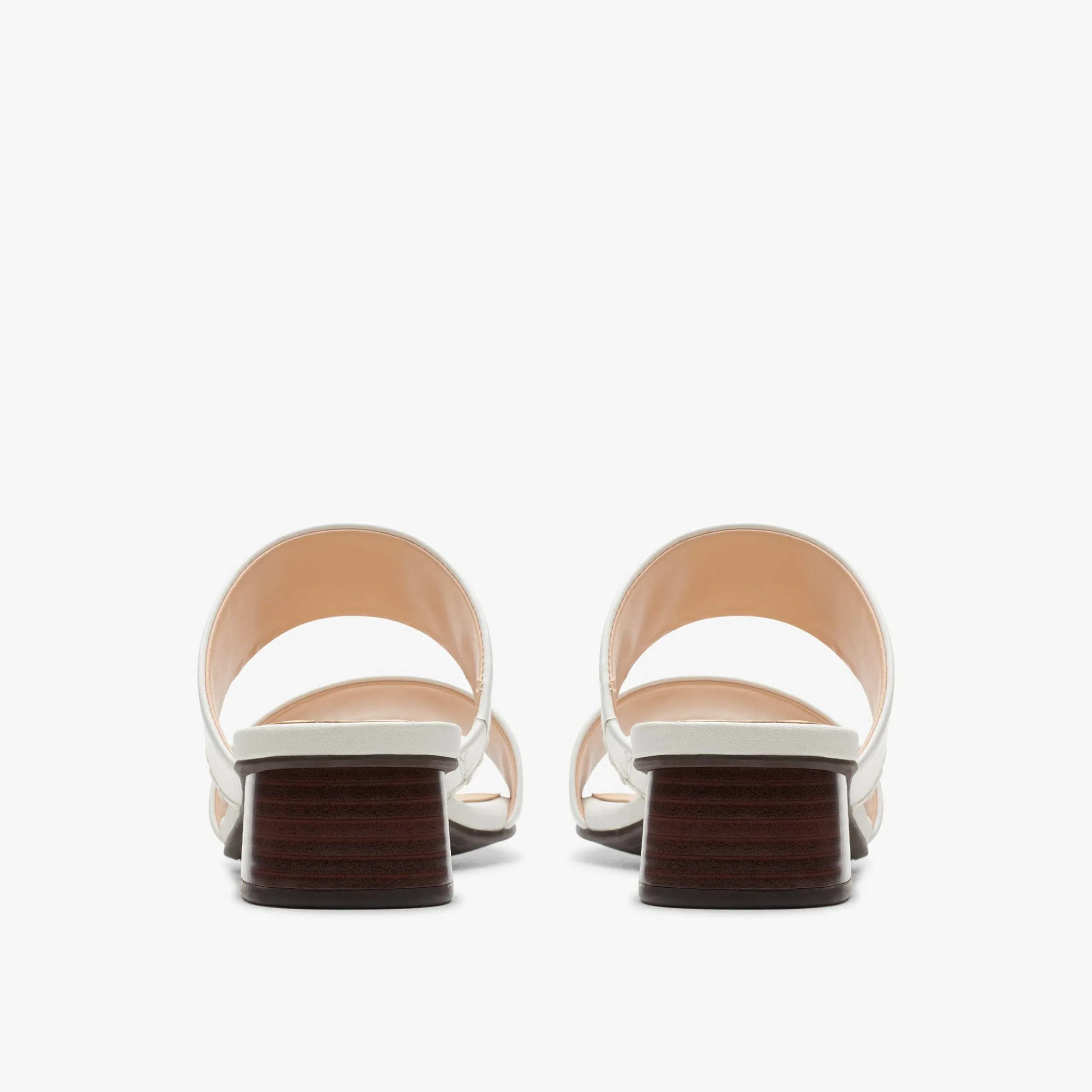 Clarks Serina 35 Mule Off White Leather Store