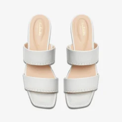 Clarks Serina 35 Mule Off White Leather Store