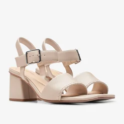 Clarks Siara 65 Buckle Sand Leather Store