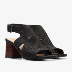 Clarks Siara 65 Flow Black Nubuck Shop
