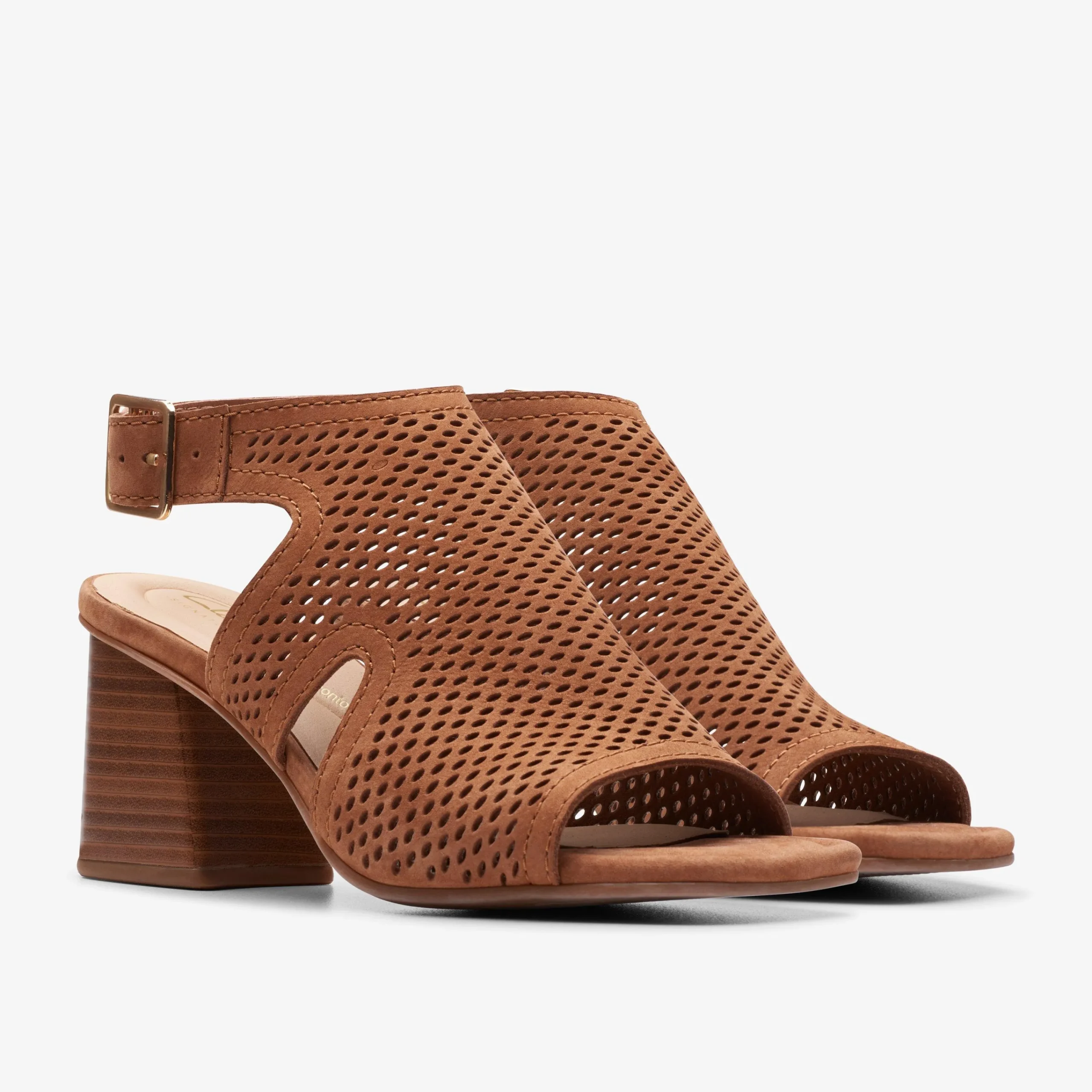 Clarks Siara 65 Flow Tan Nubuck Cheap