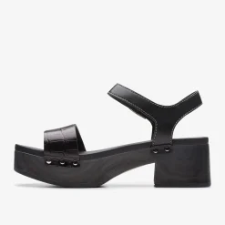 Clarks Sivanne Bay Black Interest Hot