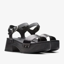 Clarks Sivanne Bay Black Interest Hot