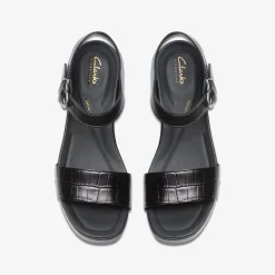 Clarks Sivanne Bay Black Interest Hot