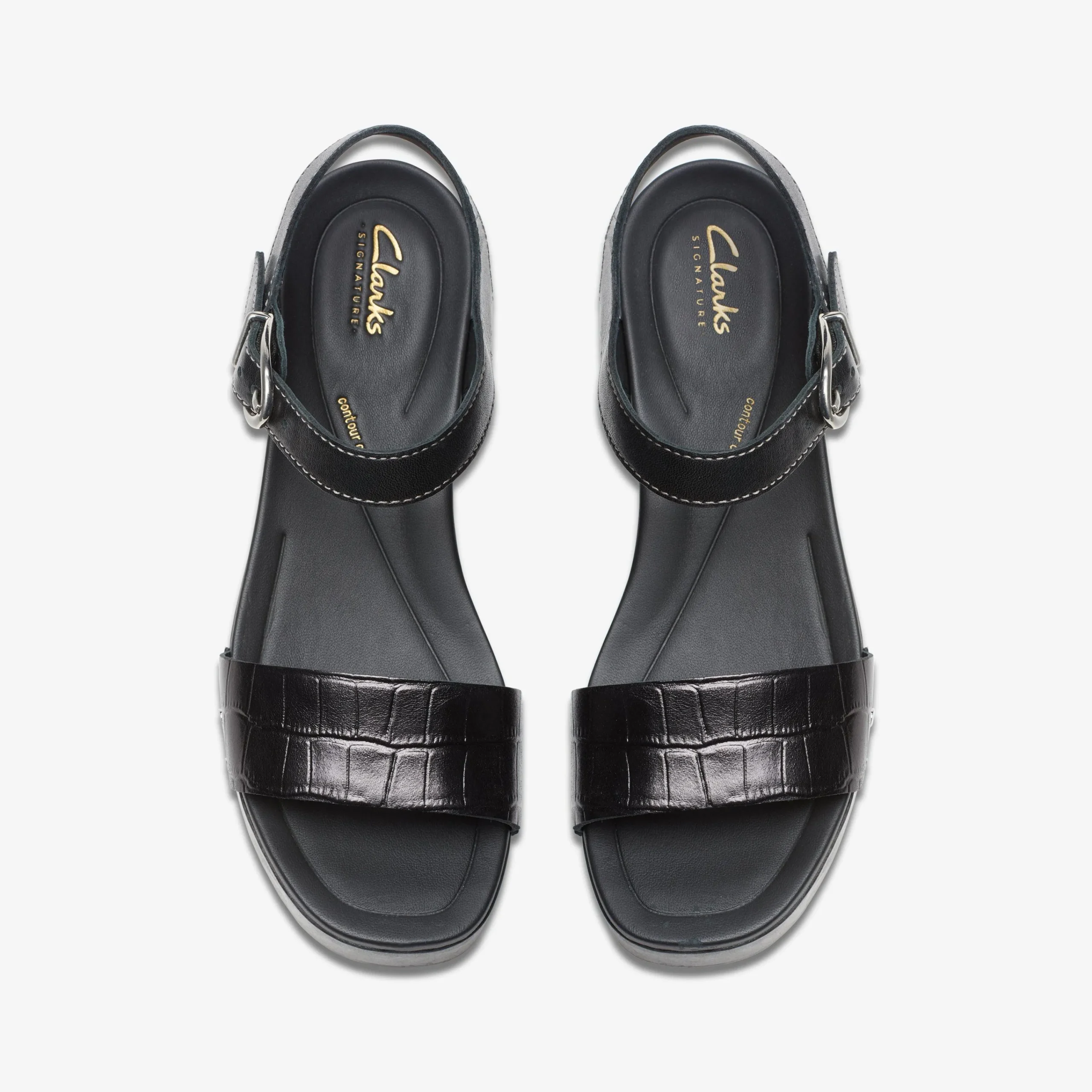 Clarks Sivanne Bay Black Interest Hot
