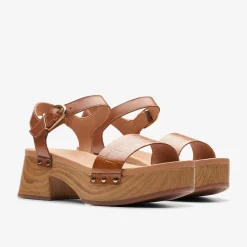 Clarks Sivanne Bay Tan Interest Outlet