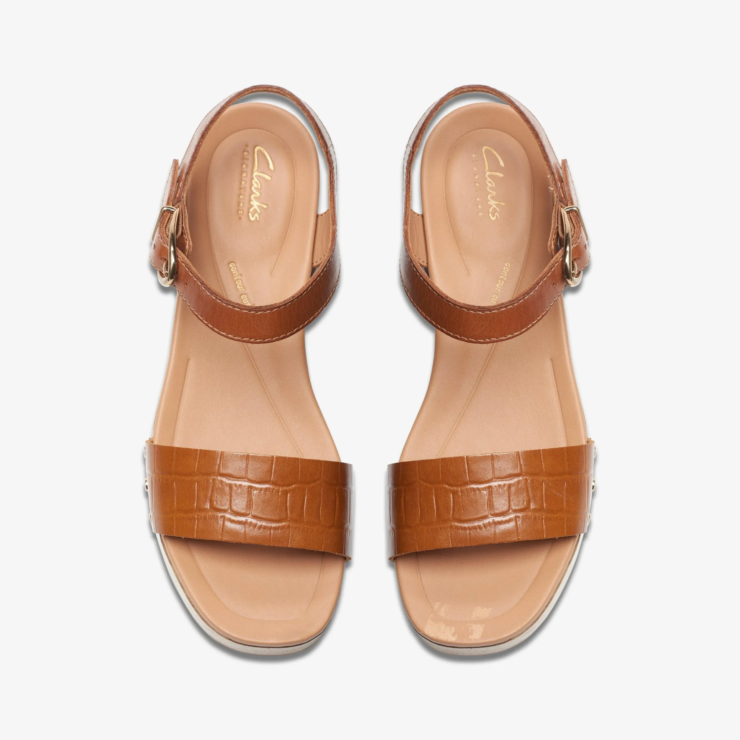 Clarks Sivanne Bay Tan Interest Outlet