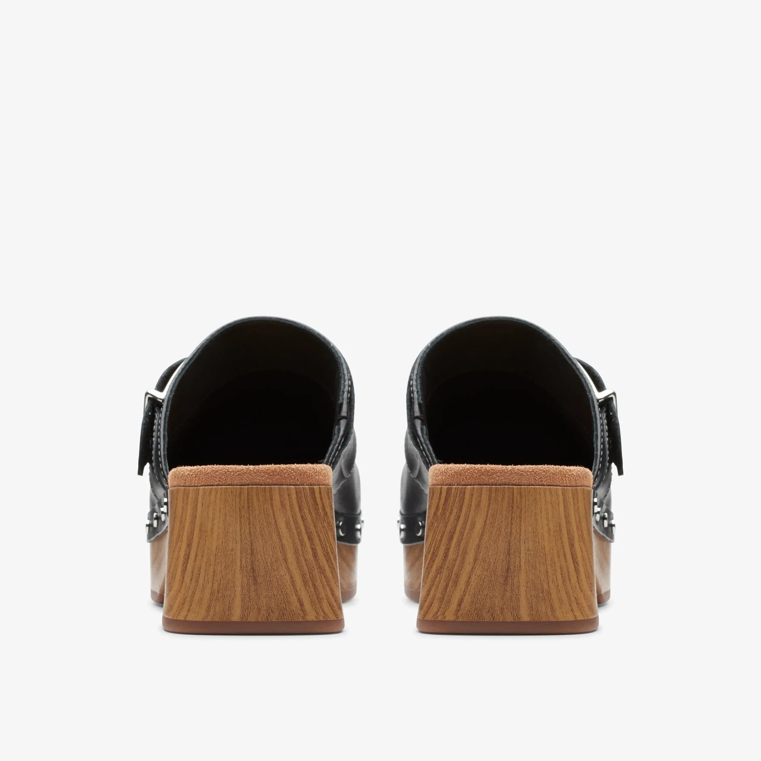 Clarks Sivanne Sun Black Leather Outlet