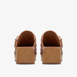 Clarks Sivanne Sun Tan Leather Hot