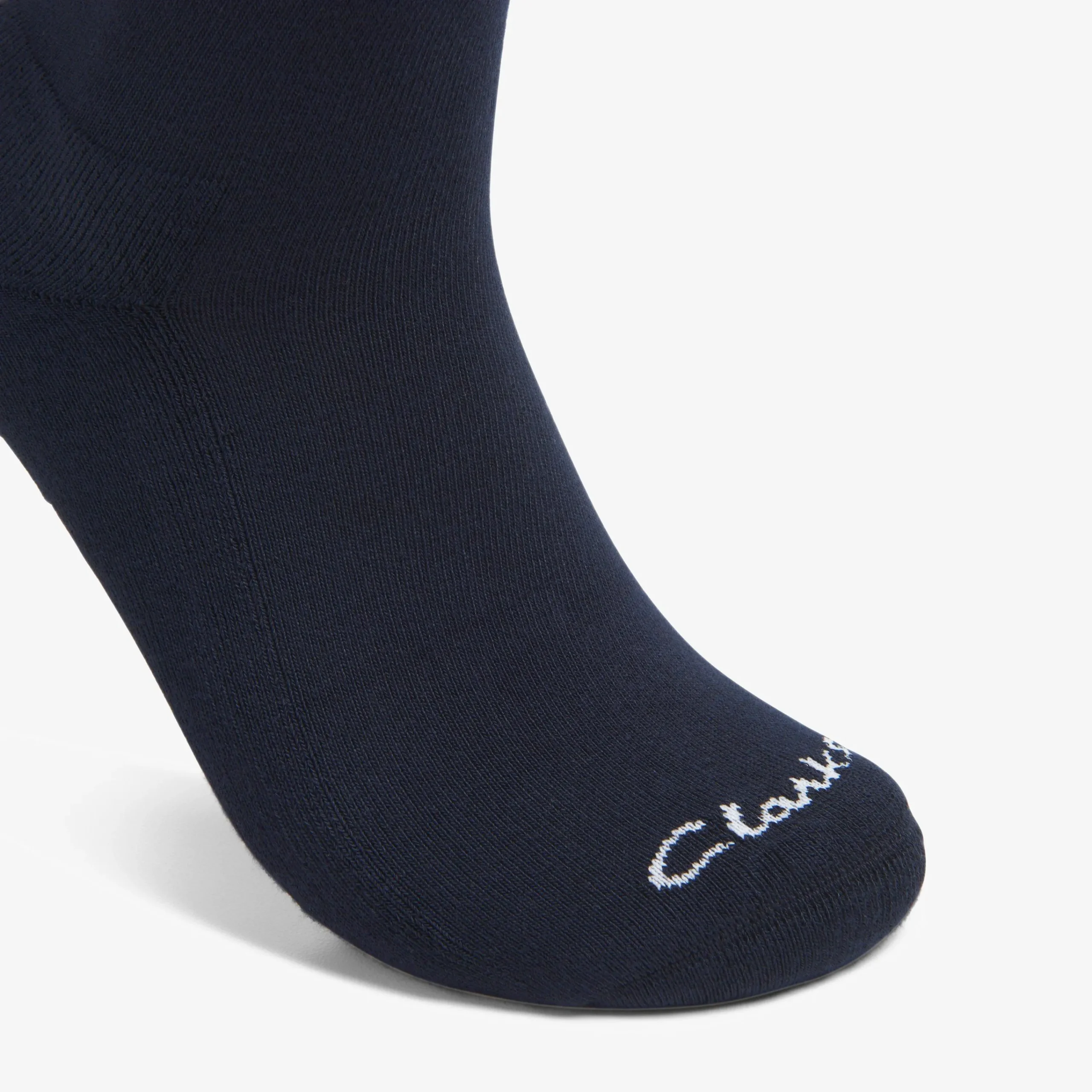 Clarks Solid Crew Navy Shop