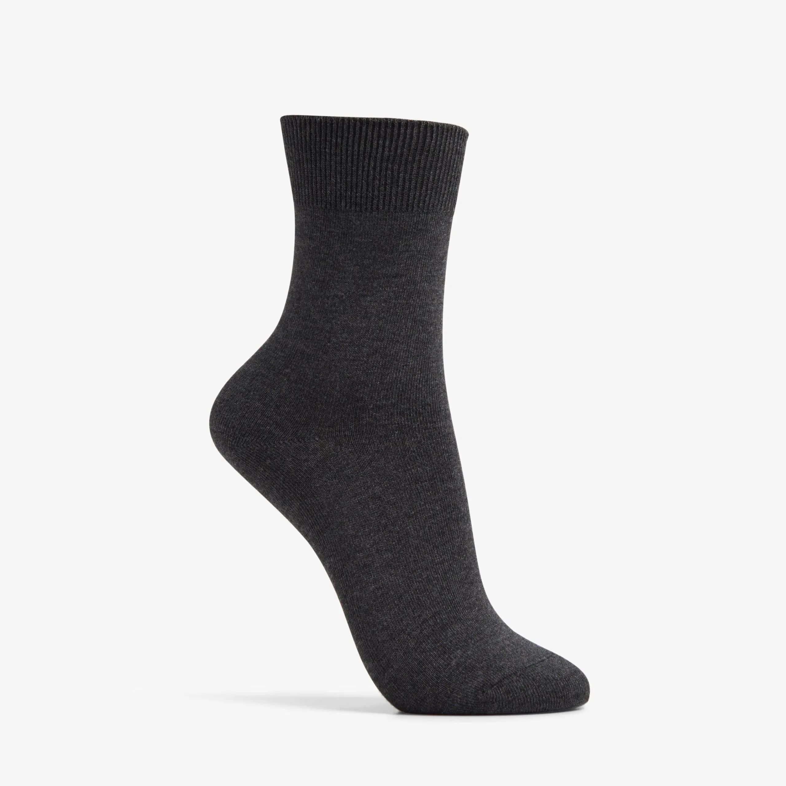 Clarks Solid Dress Crew Charcoal New