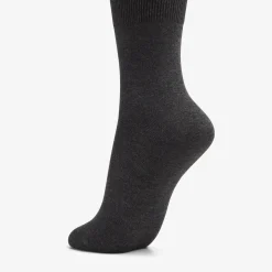Clarks Solid Dress Crew Charcoal New