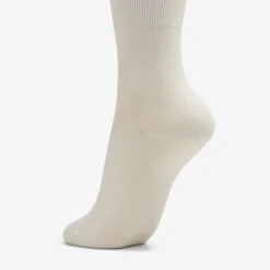 Clarks Solid Dress Crew Ivory Cheap