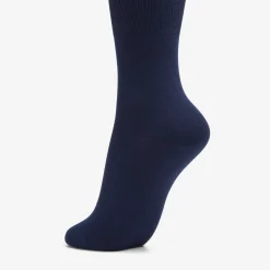 Clarks Solid Dress Crew Navy Outlet