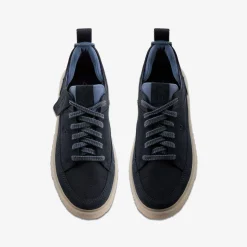Clarks Somerset Lace Navy Suede Flash Sale