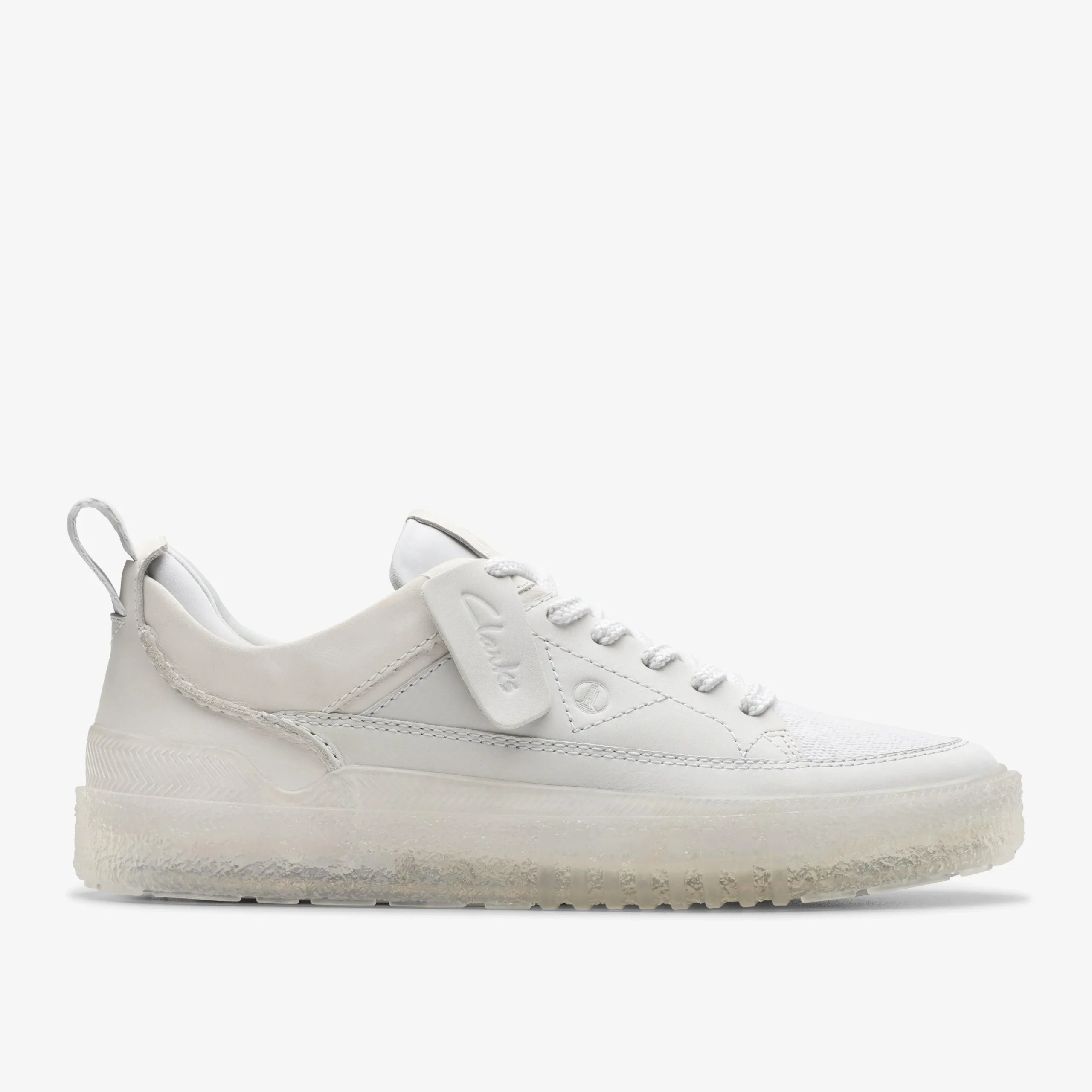 Clarks Somerset Lace Off White Nubuck Clearance