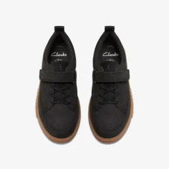 Clarks Somerset Tor Kid Black Cheap