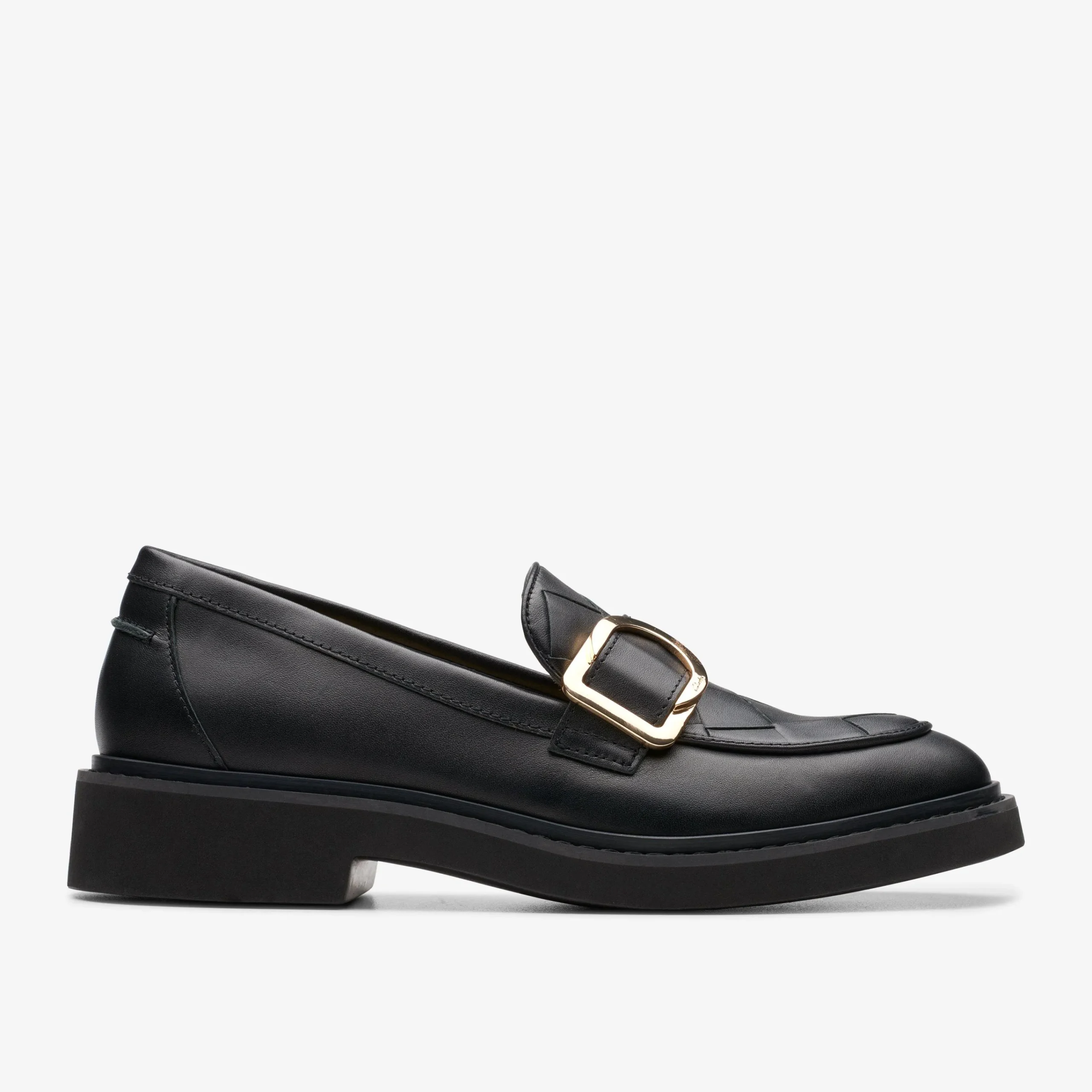Clarks SPLEND PENNY Black Leather Hot