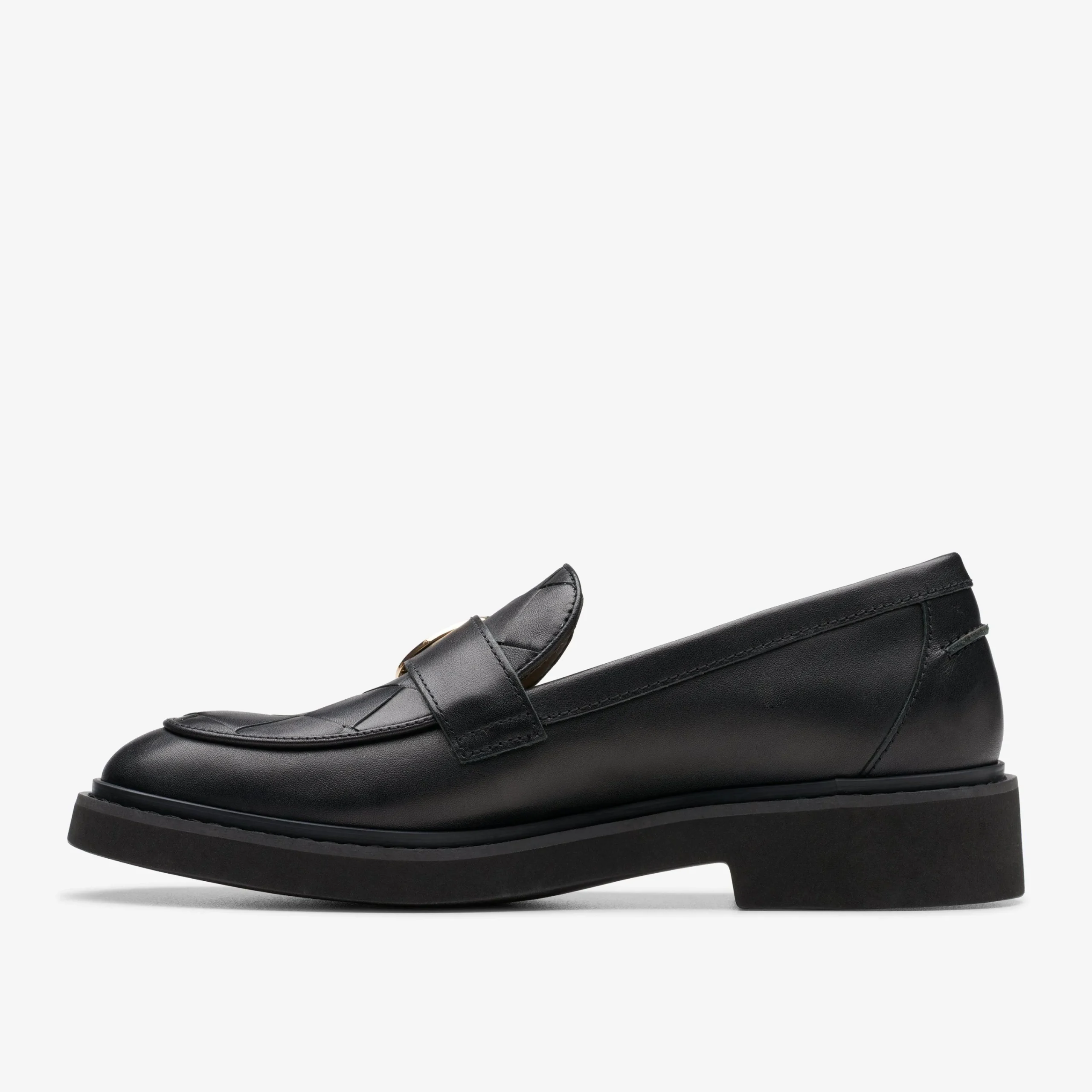 Clarks SPLEND PENNY Black Leather Hot
