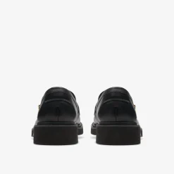 Clarks SPLEND PENNY Black Leather Hot