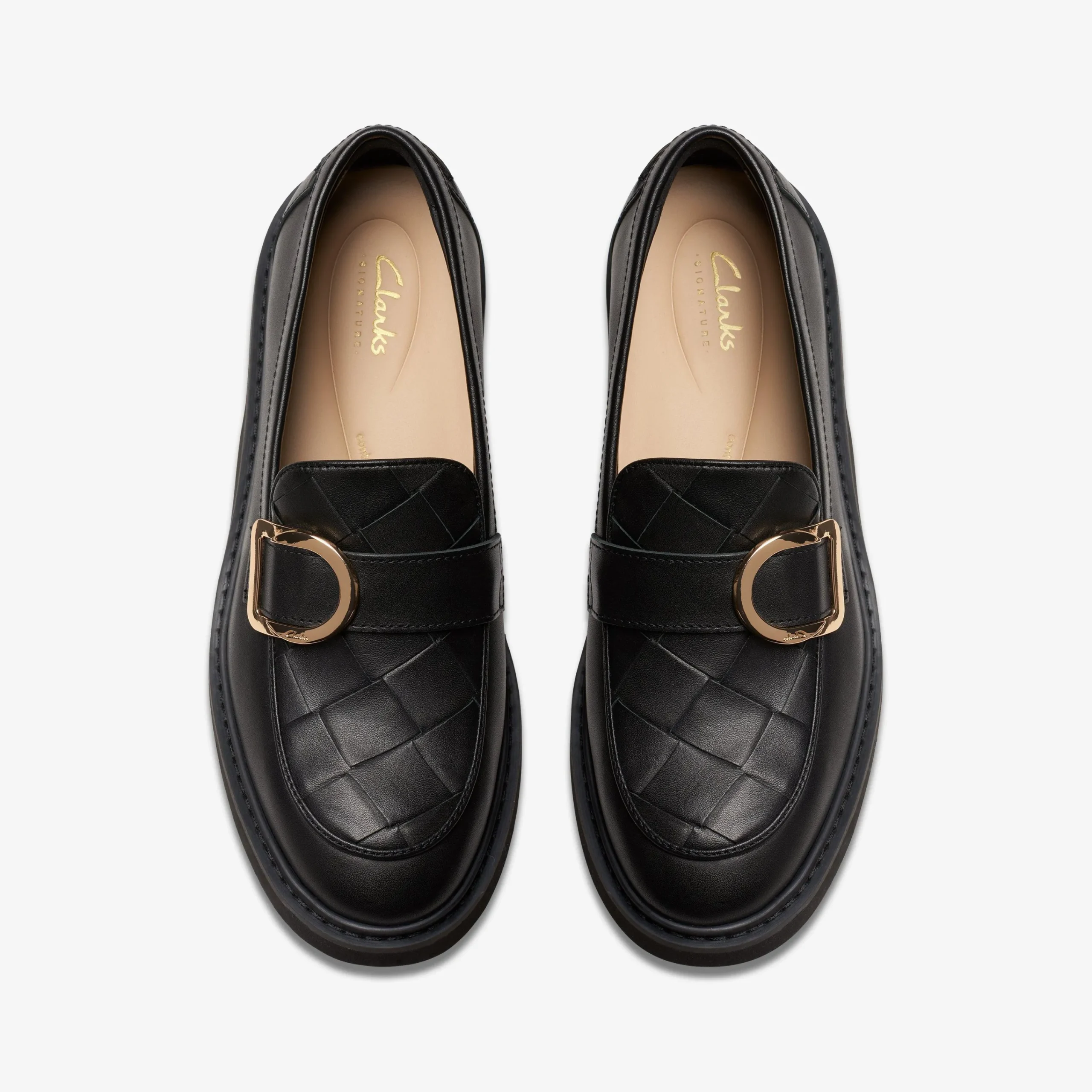 Clarks SPLEND PENNY Black Leather Hot