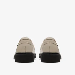 Clarks SPLEND PENNY Ivory Leather Best Sale