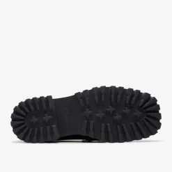 Clarks Stayso Edge Black Leather Cheap