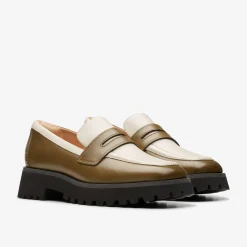 Clarks Stayso Edge Olive Combination Store