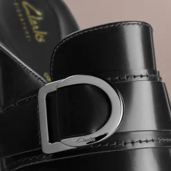Clarks Stayso Free Black Leather Store