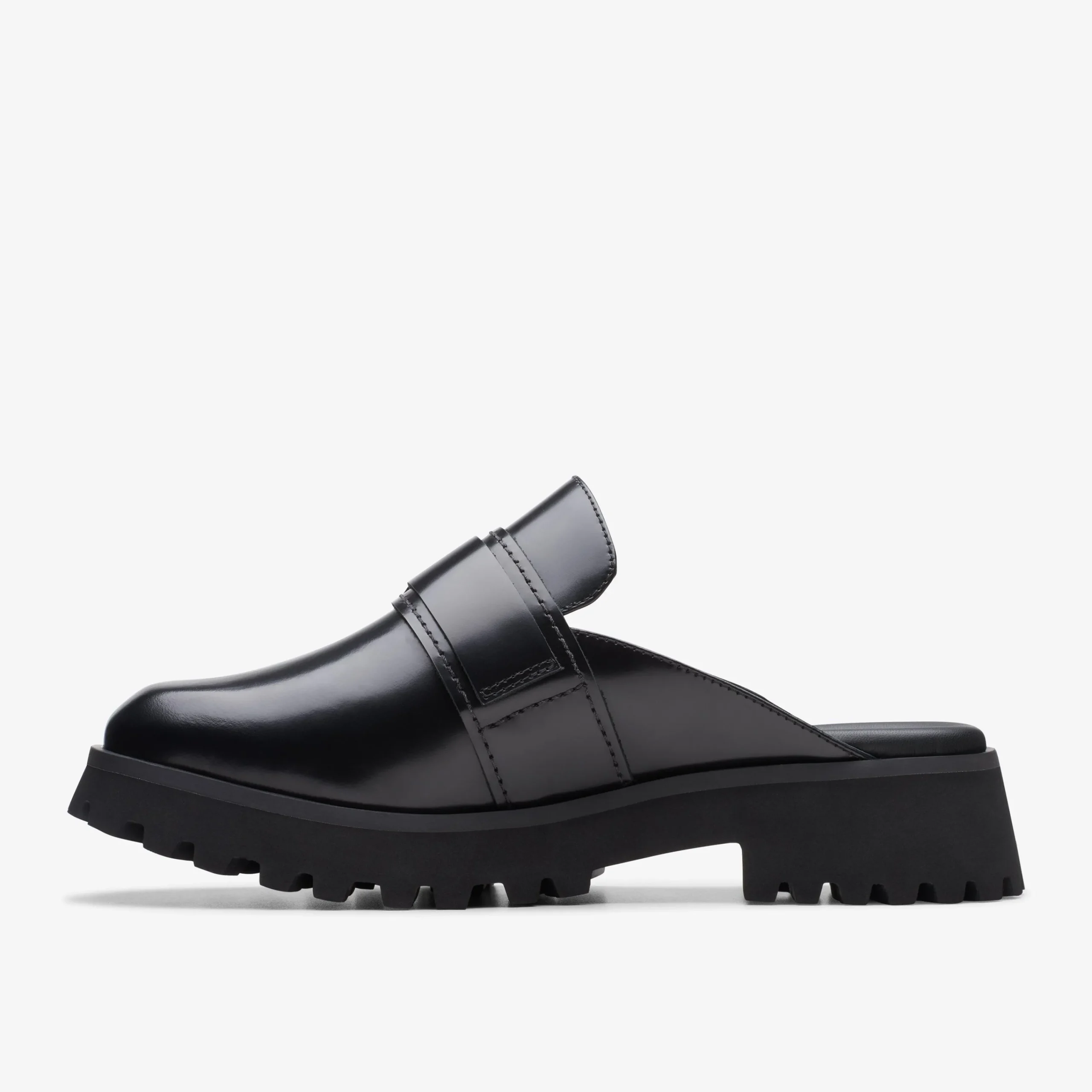 Clarks Stayso Free Black Leather Store
