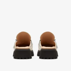 Clarks Stayso Free Ivory Leather Clearance