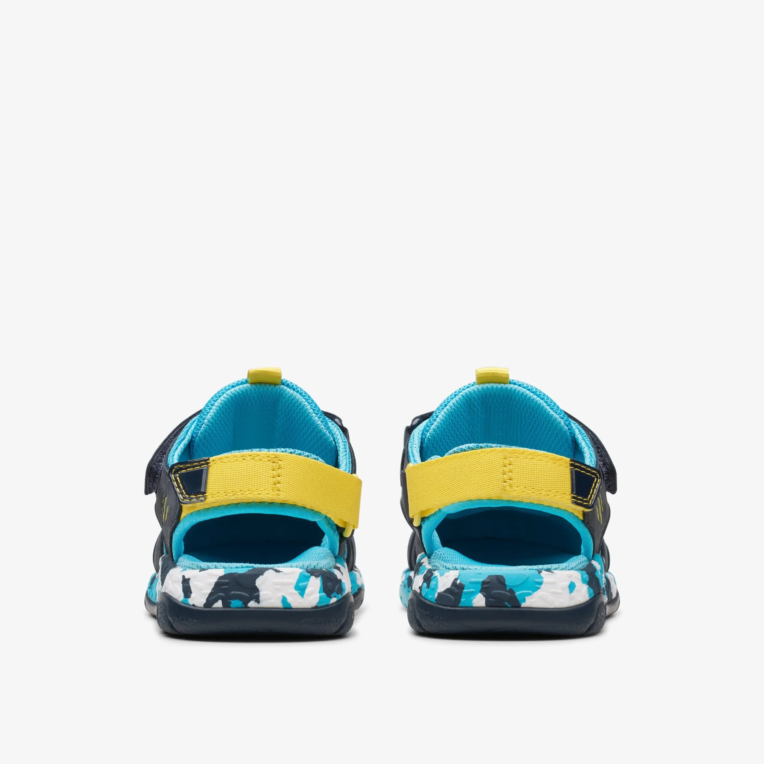 Clarks Steggy Roar Kid Navy Combination Clearance
