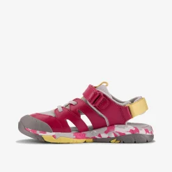 Clarks Steggy Roar Kid Pink Combination Best
