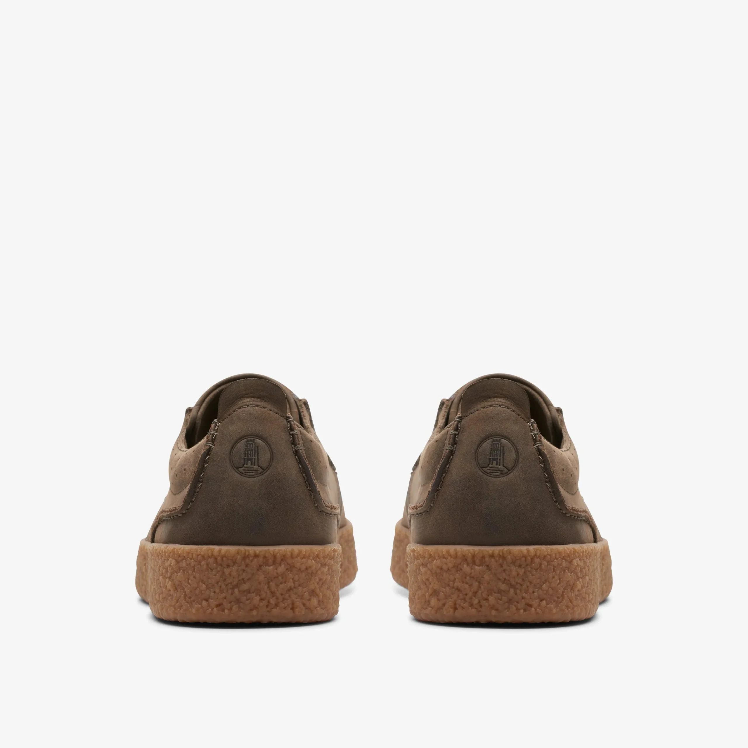 Clarks Streethill Lace Dark Olive Leather Outlet