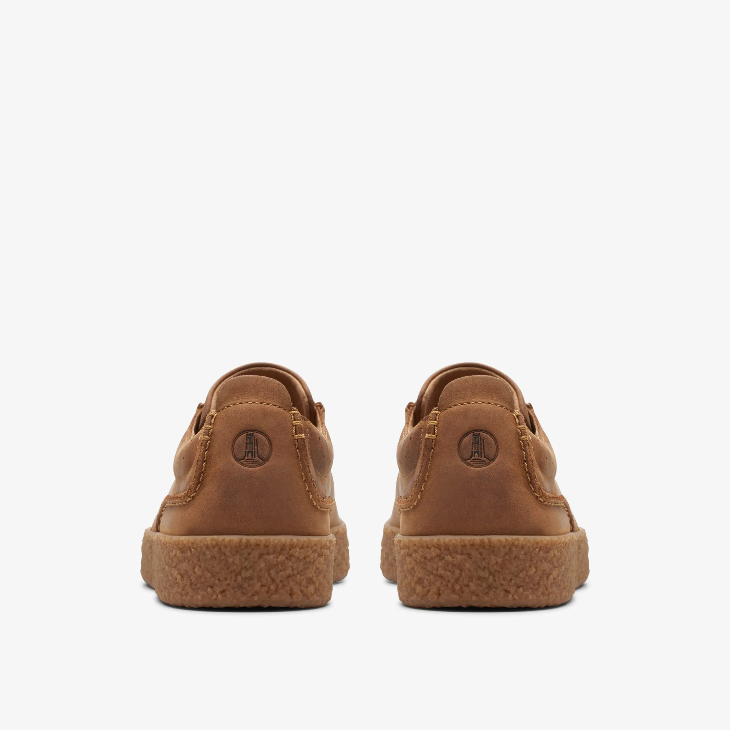 Clarks Streethill Lace Dark Tan Leather Outlet