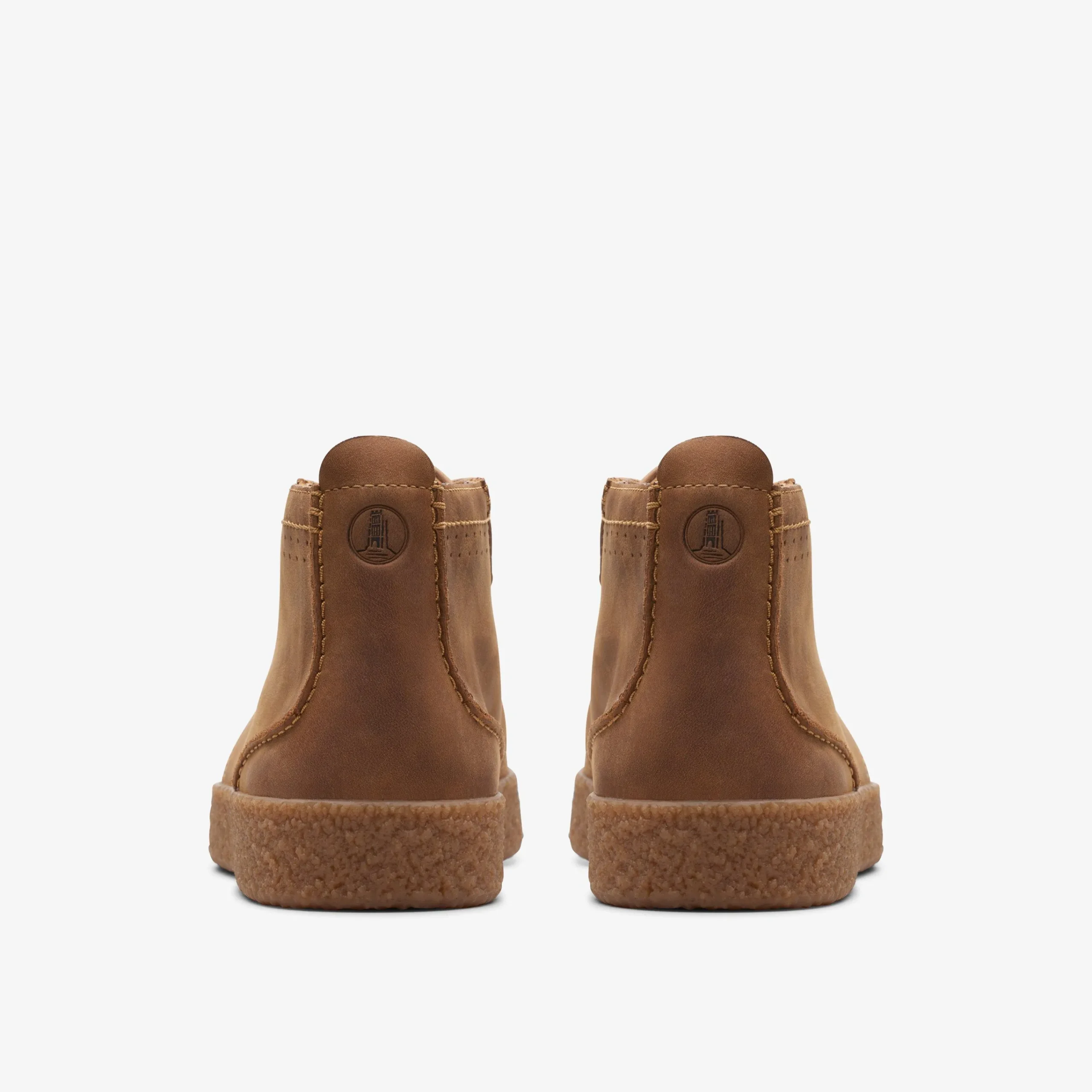 Clarks Streethill Mid Dark Tan Leather Outlet
