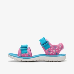 Clarks Surfing Tide Kid Hot Pink Discount