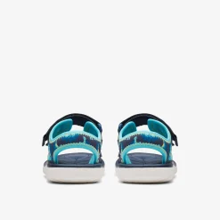 Clarks Surfing Tide Kid Navy Clearance