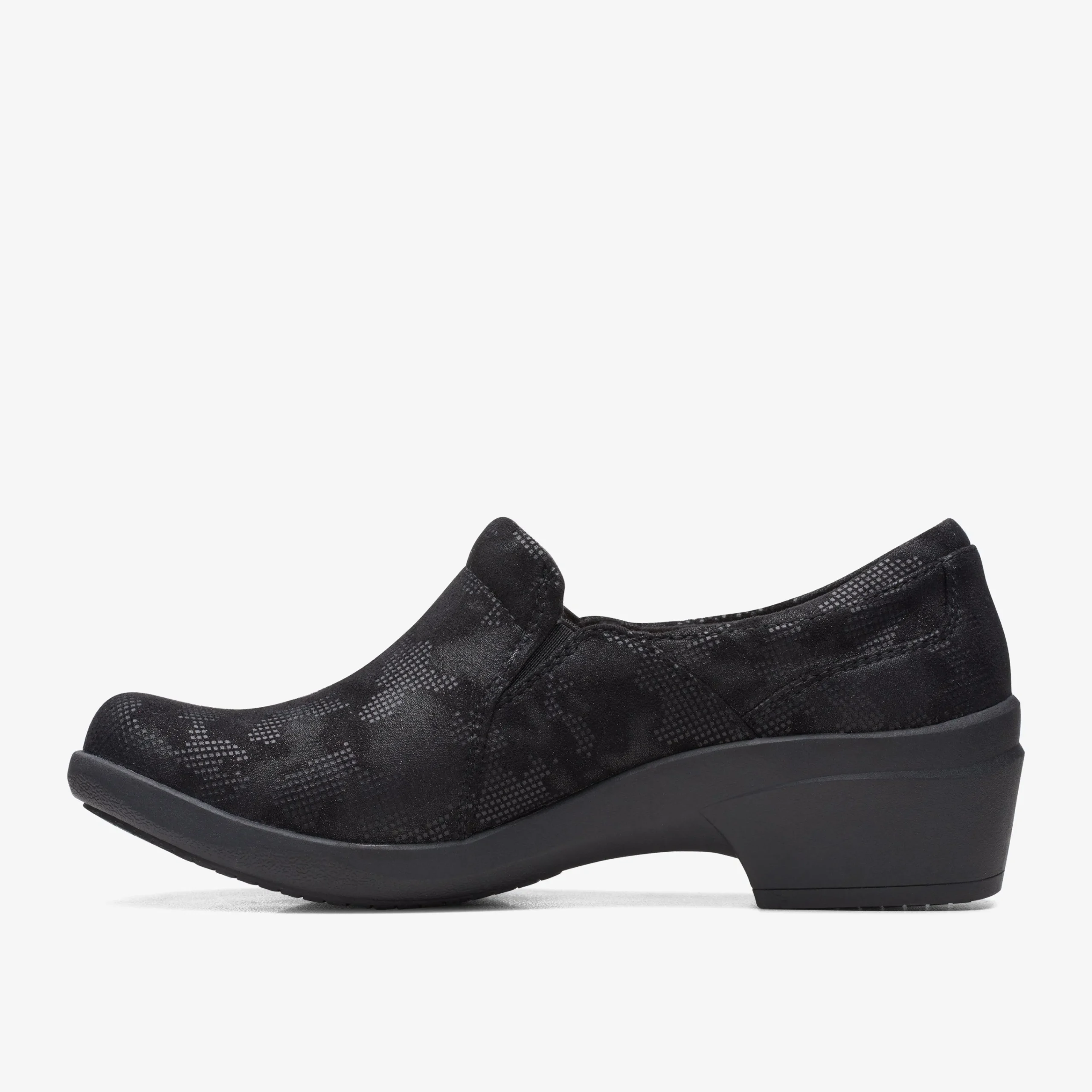Clarks Talene Pace Black Interest Hot