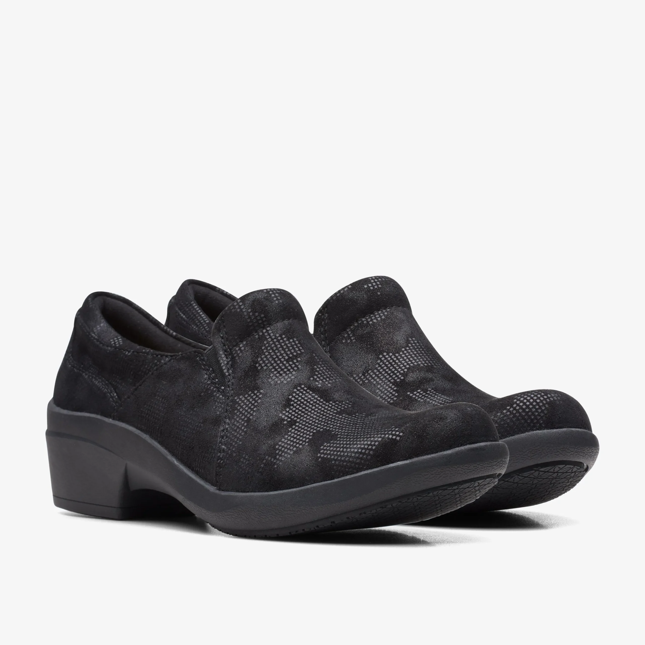 Clarks Talene Pace Black Interest Hot